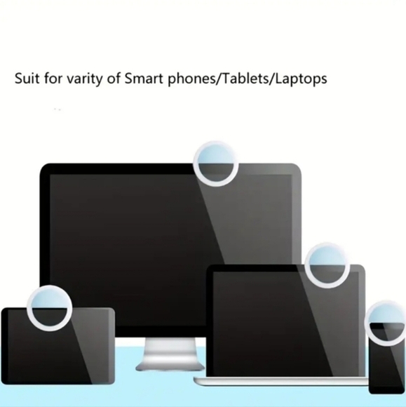 NEW LED Selfie Ring Light. USB Rechargeable 3 Settings - White - Picture 6 of 6